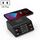 838W 9 in 1 100W 4 PD 3.0 USB-C / TYPE-C + 4 PORTE USB 3.0 USB Smart Display digitale Caricabatterie wireless, spina USA (nero) 838W 9 in 1 100W 4 PD 3.0 USB-C / TYPE-C + 4 PORTE USB 3.0 USB Smart Display digitale Caricabatterie wireless, spina USA (nero)