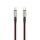 AWEI CL-119L TYPE-C / USB-C a 8 pin Cavo di ricarica rapida intrecciata in nylon, lunghezza: 1M (nero) AWEI CL-119L TYPE-C / USB-C a 8 pin Cavo di ricarica rapida intrecciata in nylon, lunghezza: 1M (nero)
