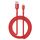 Cavo di ricarica USB da 8 pin 5A Bellezza, lunghezza del cavo: 1 m (rosso)
