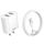 REMAX RP-U35 Jane Series 2.1A Dual USB Port Fast Charger Set, Cavo: 8 Pin (spina CN) REMAX RP-U35 Jane Series 2.1A Dual USB Port Fast Charger Set, Cavo: 8 Pin (spina CN)