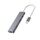 5 in 1 8 pin a slot per schede SD / TF + 3 porte USB HUB docking station multifunzione (grigio) 5 in 1 8 pin a slot per schede SD / TF + 3 porte USB HUB docking station multifunzione (grigio)