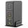 Caricabatterie rapido da tavolo 818H 120W Type-C + USB 6 porte, tipo di spina: spina americana (nero) Caricabatterie rapido da tavolo 818H 120W Type-C + USB 6 porte, tipo di spina: spina americana (nero)