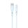 TOTU BL-017 Skin Sense Series Cavo dati in silicone da USB a 8 pin, lunghezza: 1 m (blu) TOTU BL-017 Skin Sense Series Cavo dati in silicone da USB a 8 pin, lunghezza: 1 m (blu)