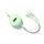 Micro + 8 pin + type-C / USB-C 3 in 1 cavo di ricarica telescopico (verde) Micro + 8 pin + type-C / USB-C 3 in 1 cavo di ricarica telescopico (verde)