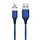 M11 3A USB a 8 pin Nylon in treno intrecciato cavo dati magnetico, lunghezza del cavo: 2m (blu) M11 3A USB a 8 pin Nylon in treno intrecciato cavo dati magnetico, lunghezza del cavo: 2m (blu)