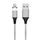 M11 5A USB a 8 Pin Nylon intrecciato cavo dati magnetico in treccia, lunghezza del cavo: 2m (argento) M11 5A USB a 8 Pin Nylon intrecciato cavo dati magnetico in treccia, lunghezza del cavo: 2m (argento)