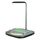 X3 15W 3 in 1 caricatore senza fili, lampada da tavolo (verde)