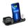 A32 3 in 1 Caricatore wireless veloce per iPhone, iWatch, AirPods (Black)