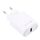 Caricabatterie rapido USB LZ-2117 18W QC3.0 3.1A, spina europea (bianco)