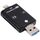 NK-208 3 IN 1 I-Flash TF Card / SD Lettore di schede per 8 Pin + USB 2.0 + Micro USB Dispositivi (Nero) NK-208 3 IN 1 I-Flash TF Card / SD Lettore di schede per 8 Pin + USB 2.0 + Micro USB Dispositivi (Nero)