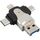 4 in 1 8 Pin + USB-C / TYPE-C + Micro USB + USB 3.0 Maschio TF Lettore di schede 4 in 1 8 Pin + USB-C / TYPE-C + Micro USB + USB 3.0 Maschio TF Lettore di schede