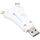 NK-908 4 in 1 I-flash Scheda TF Scheda TF / Lettore di schede SD per 8 Pin + USB-C / Type-C + Micro USB + dispositivi USB NK-908 4 in 1 I-flash Scheda TF Scheda TF / Lettore di schede SD per 8 Pin + USB-C / Type-C + Micro USB + dispositivi USB
