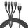 4 in 1 66W 6A USB a 8 PIN + Micro USB + Dual USB-C / Type-C Cavo di ricarica rapido Ricarica, Durata del cavo: 1,2 m (nero) 4 in 1 66W 6A USB a 8 PIN + Micro USB + Dual USB-C / Type-C Cavo di ricarica rapido Ricarica, Durata del cavo: 1,2 m (nero)