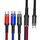 XJ-79 66W 6A 3 in 1 Type-C a 8 Pin + Tipo-C + Cavo di ricarica Super Flash USB, Lunghezza: 1,2 m XJ-79 66W 6A 3 in 1 Type-C a 8 Pin + Tipo-C + Cavo di ricarica Super Flash USB, Lunghezza: 1,2 m