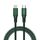 Enkay PD 20W 3A USB-C / Type-C a 8 pin Ricarica rapida Cavo intrecciato intrecciato in nylon, Lunghezza: 1M (verde) Enkay PD 20W 3A USB-C / Type-C a 8 pin Ricarica rapida Cavo intrecciato intrecciato in nylon, Lunghezza: 1M (verde)