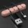 5 PCS 4 fori da 4 fori Bear Silicone Desktop Data Cable Cable Organizzazione e dispositivo di fissaggio (sabbia rosa) 5 PCS 4 fori da 4 fori Bear Silicone Desktop Data Cable Cable Organizzazione e dispositivo di fissaggio (sabbia rosa)