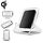 A9191 10W 3 in 1 Caricabatterie wireless verticale multifunzionale (nero)