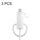 Custodia in silicone per cavo dati lavabile morbido da 3 pezzi per Apple, specifiche: 8 pin (bianco) Custodia in silicone per cavo dati lavabile morbido da 3 pezzi per Apple, specifiche: 8 pin (bianco)