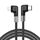 Cavo dati A9 da 30 W USB-C/tipo C a 8 pin a doppio gomito, lunghezza: 3 m