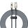 Cavo dati Baseus Unbreakable Series 2.4A USB a 8 pin per ricarica rapida, lunghezza: 2 m (bianco) Cavo dati Baseus Unbreakable Series 2.4A USB a 8 pin per ricarica rapida, lunghezza: 2 m (bianco)