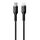 WK WDC-10 PD 20W USB-C/Type-C a 8 pin cavo dati in silicone, lunghezza: 1,2 m (nero) WK WDC-10 PD 20W USB-C/Type-C a 8 pin cavo dati in silicone, lunghezza: 1,2 m (nero)