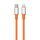 Cavo dati in silicone WK WDC-17 PD da 20 W USB-C/Type-C a 8 pin, lunghezza: 1,2 m (arancione) Cavo dati in silicone WK WDC-17 PD da 20 W USB-C/Type-C a 8 pin, lunghezza: 1,2 m (arancione)