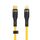 Cavo dati di ricarica in silicone liquido da USB-C / Type-C a 8 pin, lunghezza: 1,2 m (giallo) Cavo dati di ricarica in silicone liquido da USB-C / Type-C a 8 pin, lunghezza: 1,2 m (giallo)