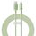 Cavo dati di ricarica rapida Baseus da USB a 8 pin, lunghezza cavo: 2 m (verde) Cavo dati di ricarica rapida Baseus da USB a 8 pin, lunghezza cavo: 2 m (verde)