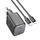 hoco N42 Elogiado PD45W Caricabatterie tipo C a doppia porta con cavo da tipo C a 8 pin, spina europea (nero) hoco N42 Elogiado PD45W Caricabatterie tipo C a doppia porta con cavo da tipo C a 8 pin, spina europea (nero)