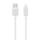 USAMS US-SJ689 Cavo dati di ricarica rapida a strisce da USB a 8 pin 2,4 A, lunghezza: 1 m (bianco) USAMS US-SJ689 Cavo dati di ricarica rapida a strisce da USB a 8 pin 2,4 A, lunghezza: 1 m (bianco)