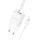 BOROFONE BN14 Royal PD30W Type-C + Caricatore USB QC3.0 con cavo da Type-C a 8 pin, spina EU (bianco) BOROFONE BN14 Royal PD30W Type-C + Caricatore USB QC3.0 con cavo da Type-C a 8 pin, spina EU (bianco)