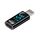 Adattatore di ricarica da 8 pin maschio a tipo C femmina da 35 W con display digitale (nero) Adattatore di ricarica da 8 pin maschio a tipo C femmina da 35 W con display digitale (nero)
