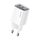 USAMS CC229 Caricabatterie con display digitale GaN a doppia porta USB+USB-C/Type-C da 30 W, Specifiche: Spina UE (Bianco) USAMS CC229 Caricabatterie con display digitale GaN a doppia porta USB+USB-C/Type-C da 30 W, Specifiche: Spina UE (Bianco)