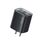 USAMS CC230 Caricabatterie con display digitale GaN a doppia porta USB+USB-C/Type-C da 30 W, Specifiche: presa americana (nero) USAMS CC230 Caricabatterie con display digitale GaN a doppia porta USB+USB-C/Type-C da 30 W, Specifiche: presa americana (nero)
