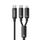 WK WDC-194 Pioneer Series 2 in 1 65W USB-C/Tipo-C a USB-C/Tipo-C+8 Pin Cavo Dati Ricarica Rapida, Lunghezza: 1m (Nero) WK WDC-194 Pioneer Series 2 in 1 65W USB-C/Tipo-C a USB-C/Tipo-C+8 Pin Cavo Dati Ricarica Rapida, Lunghezza: 1m (Nero)