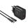 Yesido YC47 USB-C / Type-C + Caricabatterie da viaggio USB con cavo USB-C / Type-C a 8 pin da 1 m, spina EU (nero) Yesido YC47 USB-C / Type-C + Caricabatterie da viaggio USB con cavo USB-C / Type-C a 8 pin da 1 m, spina EU (nero)