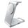 iFORCE T9 Caricabatterie wireless con supporto multifunzione pieghevole da tavolo 3 in 1 da 15 W (bianco) iFORCE T9 Caricabatterie wireless con supporto multifunzione pieghevole da tavolo 3 in 1 da 15 W (bianco)