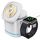 H32 15W 3 in 1 caricatore wireless multifunzionale magnetico (bianco)