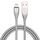 ENKAY ENK-CB131 USB a molla per tubo in acciaio al carbonio a 8 pin 2.4A Cavo dati di ricarica rapida, lunghezza: 2 m (argento) ENKAY ENK-CB131 USB a molla per tubo in acciaio al carbonio a 8 pin 2.4A Cavo dati di ricarica rapida, lunghezza: 2 m (argento)