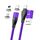 ENKAY 6-in-1 PD100W USB-A / da tipo C a tipo C / 8 pin / cavo di ricarica rapido magnetico micro USB, lunghezza cavo: 1 m (viola) ENKAY 6-in-1 PD100W USB-A / da tipo C a tipo C / 8 pin / cavo di ricarica rapido magnetico micro USB, lunghezza cavo: 1 m (viola)