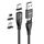 ENKAY 6-in-1 PD100W USB-A / da tipo C a tipo C / 8 pin / cavo di ricarica rapida magnetico micro USB, lunghezza cavo: 2 m (nero) ENKAY 6-in-1 PD100W USB-A / da tipo C a tipo C / 8 pin / cavo di ricarica rapida magnetico micro USB, lunghezza cavo: 2 m (nero)