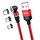 ENKAY Cavo di ricarica rapido magnetico con rotazione di 540 gradi, 3 in 1, da USB a tipo C / 8 pin / Micro USB 3 in 1, lunghezza: 2 m (rosso) ENKAY Cavo di ricarica rapido magnetico con rotazione di 540 gradi, 3 in 1, da USB a tipo C / 8 pin / Micro USB 3 in 1, lunghezza: 2 m (rosso)