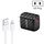 Caricabatterie rapido USB TE-005 QC3.0 da 18 W con cavo da USB a 8 pin da 3 A da 1 m, spina americana (nero) Caricabatterie rapido USB TE-005 QC3.0 da 18 W con cavo da USB a 8 pin da 3 A da 1 m, spina americana (nero)