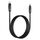 ENKAY PD30W Cavo in silicone dati di ricarica rapida da tipo C a 8 pin con display LED, lunghezza: 1 m (nero) ENKAY PD30W Cavo in silicone dati di ricarica rapida da tipo C a 8 pin con display LED, lunghezza: 1 m (nero)