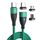 ENKAY Cavo di ricarica rapido magnetico 3 in 1 PD100W da tipo C a tipo C / 8 pin / micro USB, lunghezza cavo: 1 m (verde) ENKAY Cavo di ricarica rapido magnetico 3 in 1 PD100W da tipo C a tipo C / 8 pin / micro USB, lunghezza cavo: 1 m (verde)