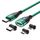 ENKAY Cavo di ricarica rapido magnetico 3 in 1 PD100W da tipo C a tipo C / 8 pin / micro USB, lunghezza cavo: 1,8 m (verde) ENKAY Cavo di ricarica rapido magnetico 3 in 1 PD100W da tipo C a tipo C / 8 pin / micro USB, lunghezza cavo: 1,8 m (verde)
