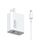 Originale Xiaomi 67W GaN 1C + 1A Caricatore rapido intelligente a doppia porta, spina americana (bianco)