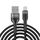 ROMOSS CB12B 2.4A Cavo di ricarica rapida a 8 pin per cavo dati IPhone / IPad 1 m (grigio nero) ROMOSS CB12B 2.4A Cavo di ricarica rapida a 8 pin per cavo dati IPhone / IPad 1 m (grigio nero)