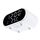 Mini orologio multifunzione da tavolo con caricatore wireless a specchio LED da 15 W (bianco) Mini orologio multifunzione da tavolo con caricatore wireless a specchio LED da 15 W (bianco)