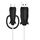 Protezione linea dati per iPhone Protezione avvolgicavo per caricabatterie USB tipo C, specifiche: fascia piccola per testa + testa USB nera Protezione linea dati per iPhone Protezione avvolgicavo per caricabatterie USB tipo C, specifiche: fascia piccola per testa + testa USB nera
